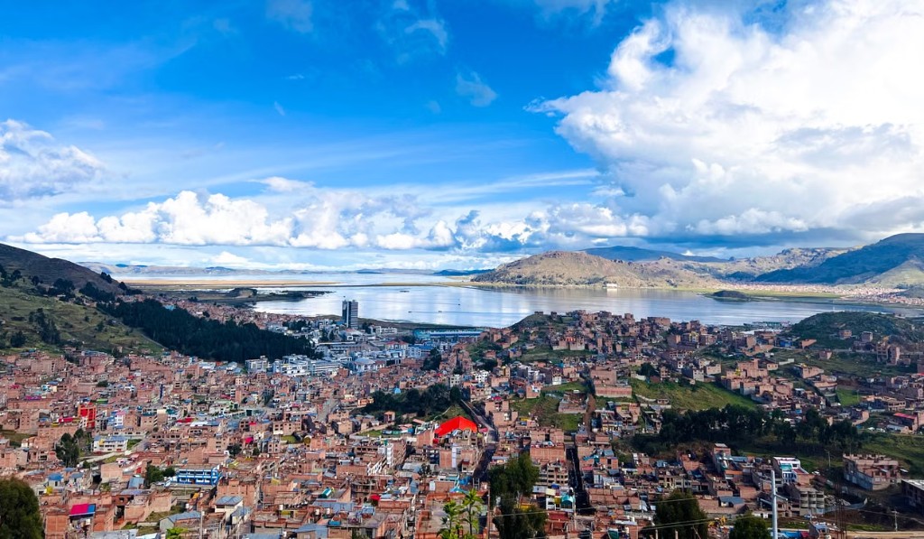 Vista panorámica de Puno
